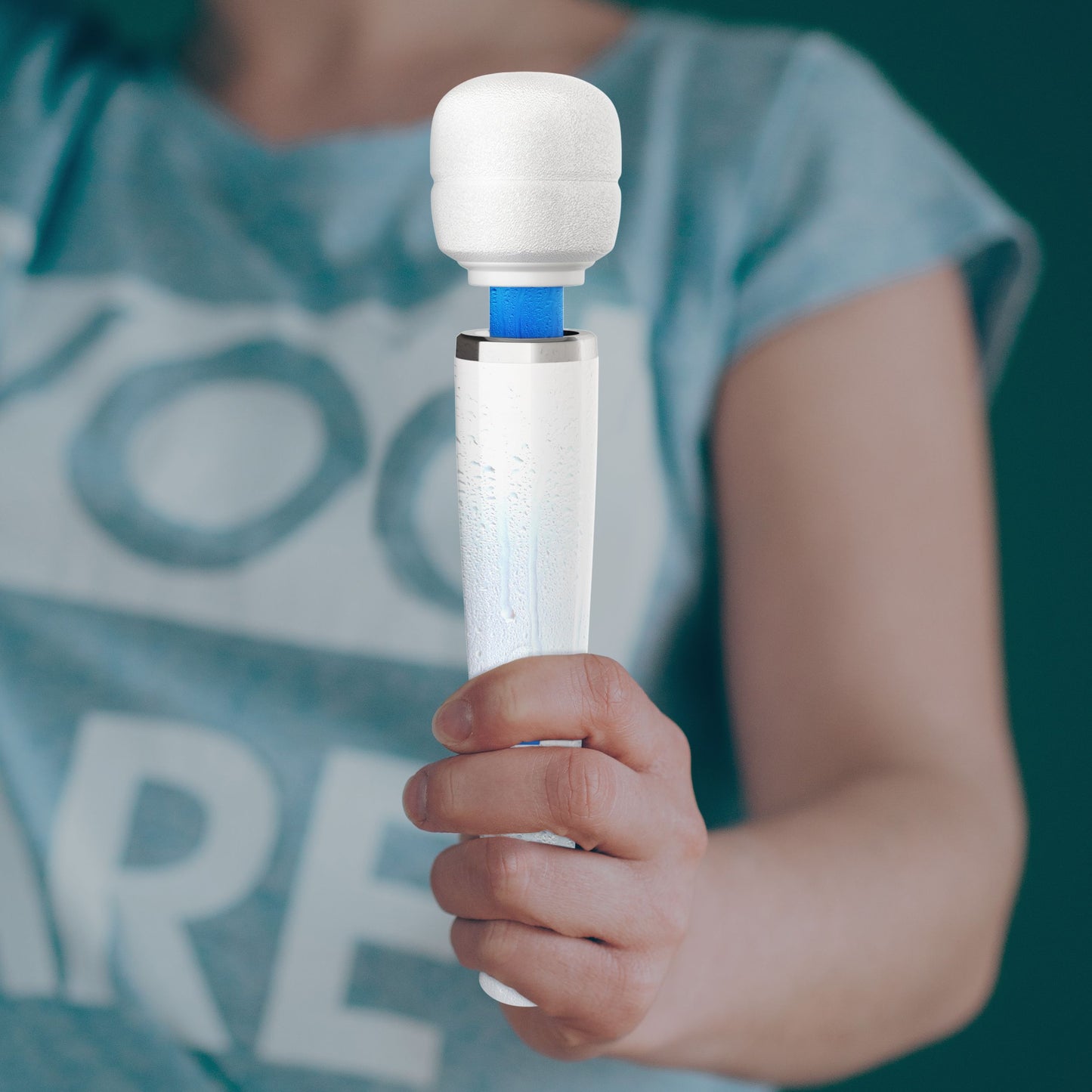 Therapeutic Personal Massager - Handheld Cordless and Powerful Wand - 8 Speeds 20 Vibrating Patterns - USB Rechargeable - Magic Recovery Effect for Women and Men, Body, Neck, Back & Shoulders (UPC: 084282637093)