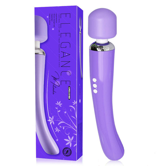 Therapeutic Personal Massager - Handheld Cordless and Powerful - 8 Speeds 20 Vibrating Patterns - USB Rechargeable - Magic Recovery Effect for Body, Neck, Back Shoulders & feet violet UPC: 037203551893