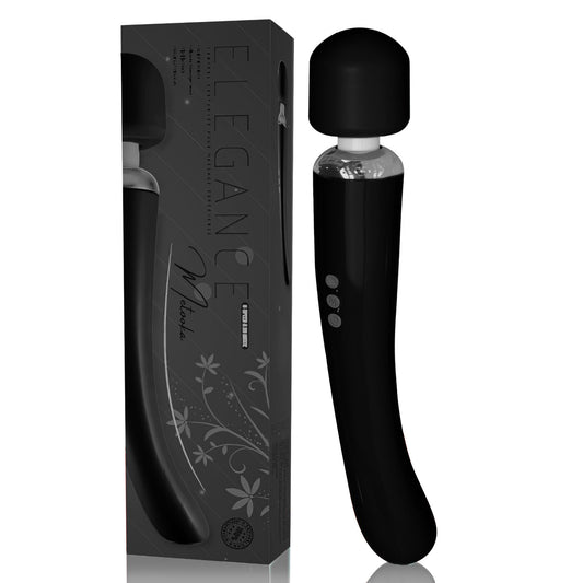 Therapeutic Personal Massager - Handheld Cordless and Powerful - 8 Speeds 20 Vibrating Patterns - USB Rechargeable - Magic Recovery Effect for Body, Neck, Back Shoulders & feet black UPC: 037203549760